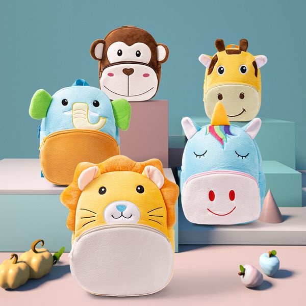 

fashion 3d cartoon lion school backpacks for boys kindergarten kids school bags children plush toddler backpack mochila escolar