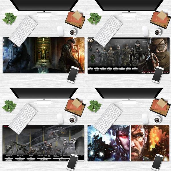 

mouse pads & wrist rests metal gear soliod cool beautiful anime diy mousepad desk table protect game office work mat pad non-slip lapcus