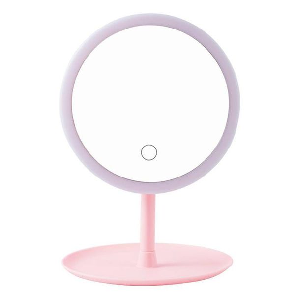 

mirrors led light makeup mirror adjustable touch dimmer usb vanity cosmetic standing screen