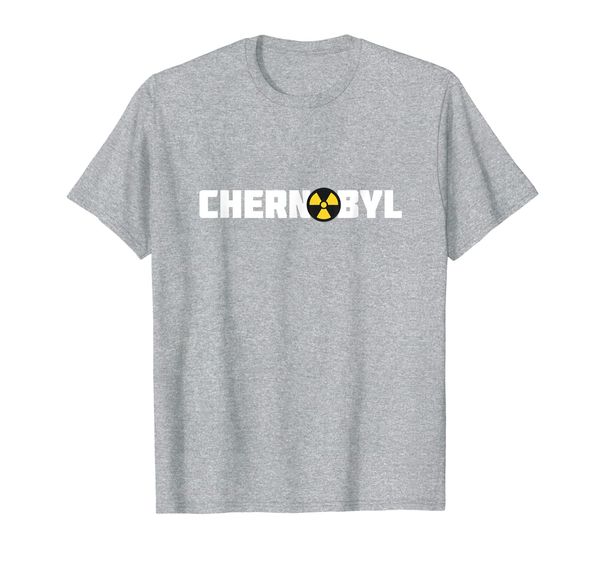 

chernobyl disaster memory ussr cccp t-shirt, White;black