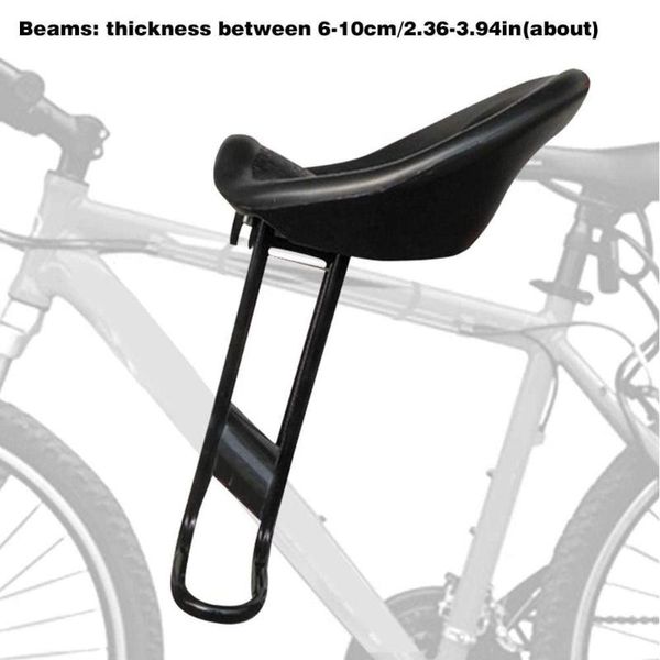 

bike saddles children safety saddle kids seat front mounted travel mountain bicycle with back rest outdoor cycling cushion foot pedals