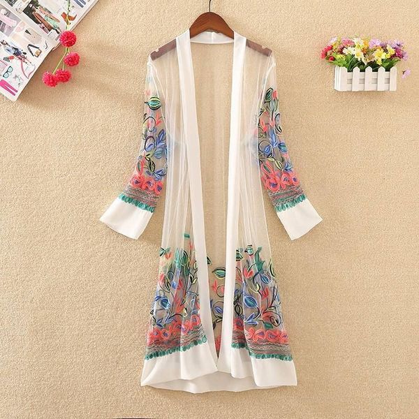 

2021 casual born beach suurn cream women long section summer and korean shawl jas dunne vest shirts m359, Black;brown