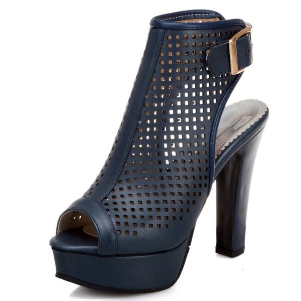 

womens chunky high heel gladiator sandals platform summer shoes black yellow white red open toe shoes footwear sandals size 7