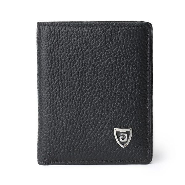 

wallets full-grain leather ultra-mini students wallet ultra-thin ultra-soft men small, Red;black