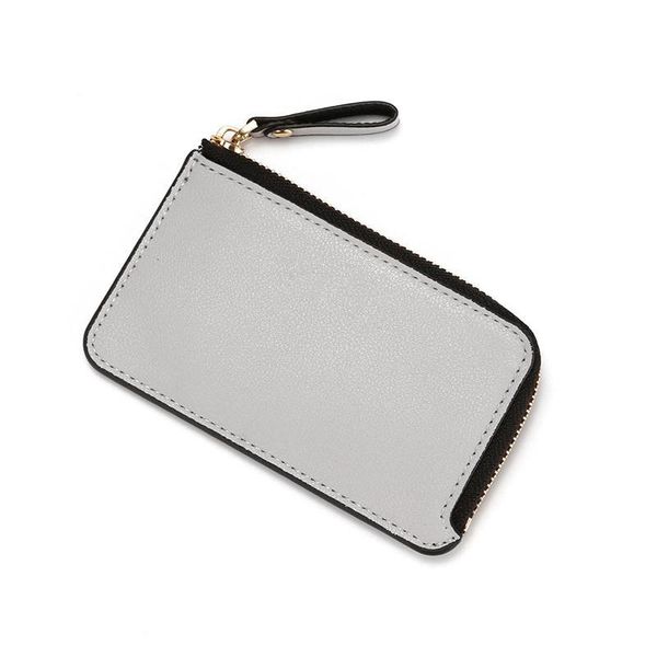

wallets zipper coin purse ladies simple short card holder clutch bag women wallet, Red;black