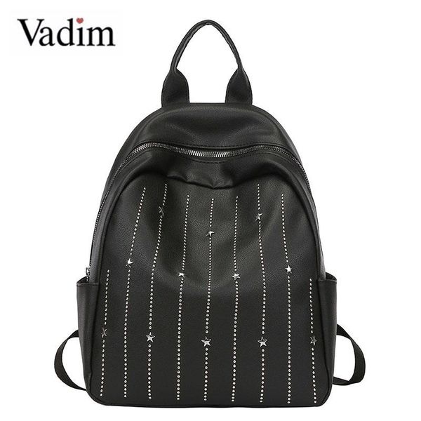 

outdoor bags vadim large capacity bag women backpack rivet designer school for ladies bagpack brand female sac a dos mochila