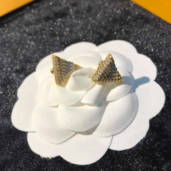 

the new designer 2021 ms stud earrings with of pure 2wjn5, Golden