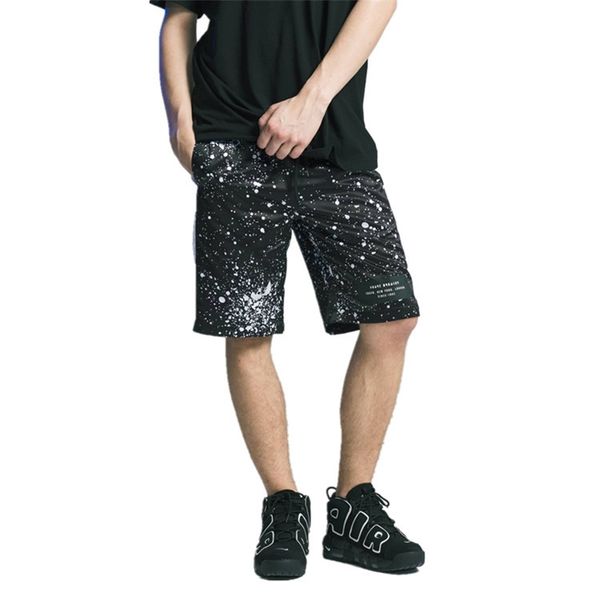 

production of playing board for men's beach pants and swimming shorts, White;black