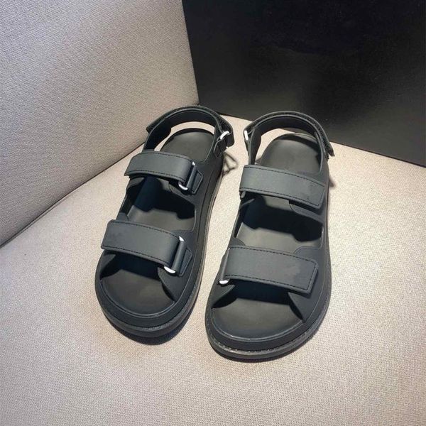 

2021 new women summer sandals candy colors casual shoes women flats comfortable sandals female, Black