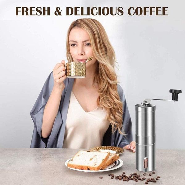 

electric coffee grinders manual grinder with adjustable settings mini milling stainless steel burr