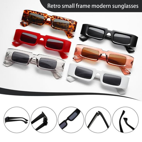 

outdoor eyewear european and american retro small frame modern sunglasses minimalist