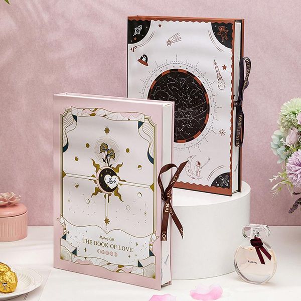 

gift wrap valentine's day mysterious box, jewelry, candy, chocolate high-end handmade blind eco-friendly and durable