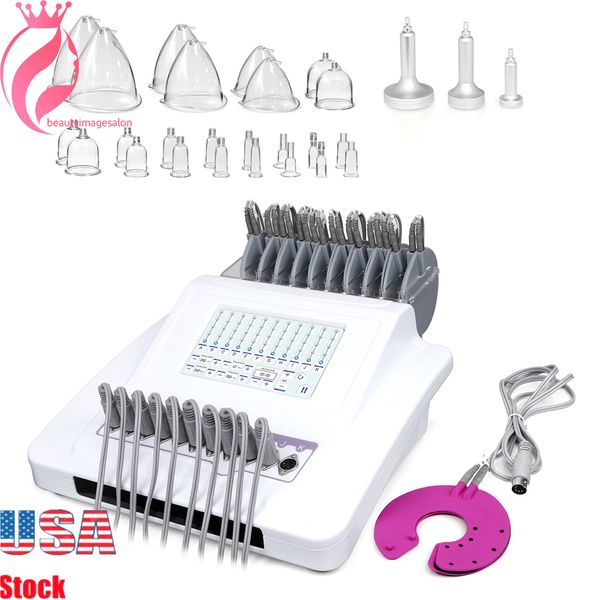 Slimming 4in1 EMS Microcurrent Cuidados com Contorno Massager Skintighting Electro Estimulação Fat Melhorando Máquina de Melhoria