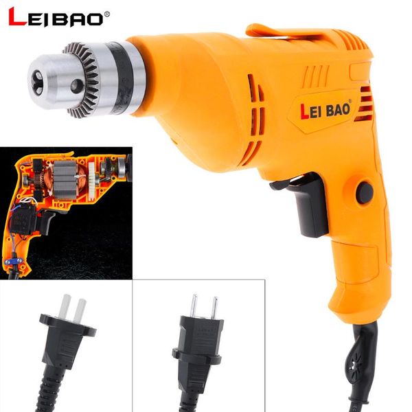 

professiona electric drills 220v 580w handheld pistol drill with rotation adjustment switch and 10mm chuck for punching polishing