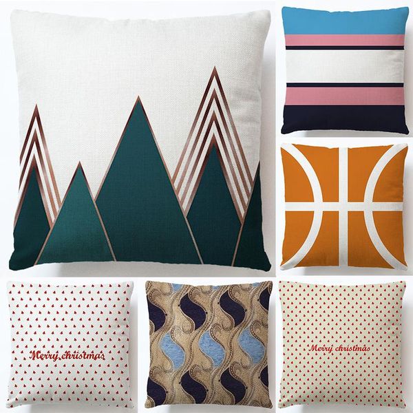 

cushion/decorative pillow linen pillowcase custom car cushion cover without core fresh sofa waist home decoration