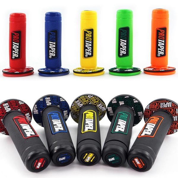 

handlebar handle gel grips pro taper fit for 7/8" handlebar rubber gel hand grips dirt pit bike motocross motorcycle parts
