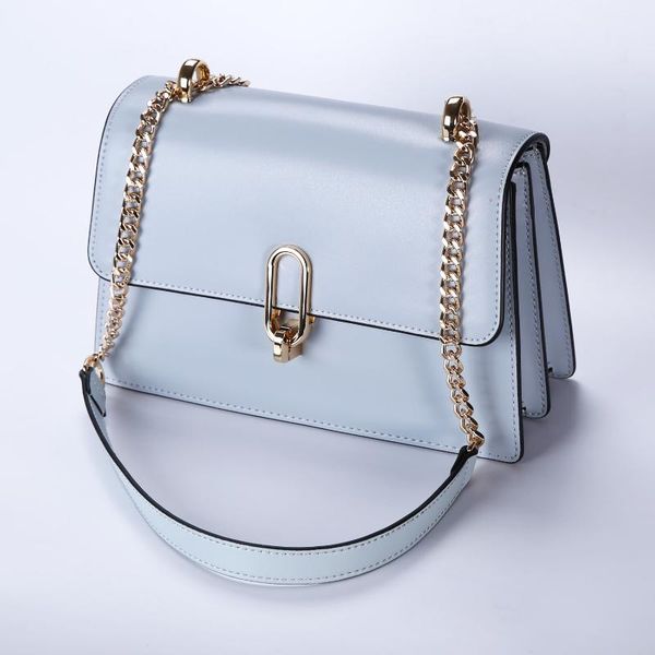 

hats, scarves & gloves sets 2021 tote bag fashion patent leather women's designer handbags lingge chain shoulder messenger bags, Blue;gray