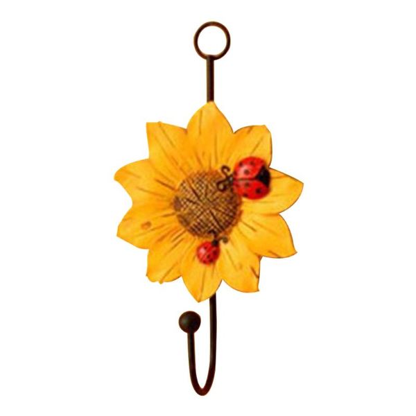 

balcony cute hat key holder clothes flower shape wall mounts home decoration hanging hook kitchen racks organizer resin storage