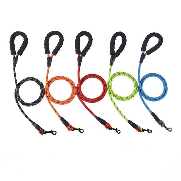 

dog collars & leashes nylon reflective pet leash explosion-proof okinawa hand harness for medium large dogs accessories supplies