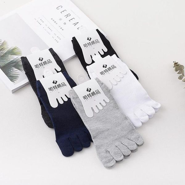 

five fingers sweat absorbent forms effects colour cato boat japanese short tube brand plain men mesh socks, Black