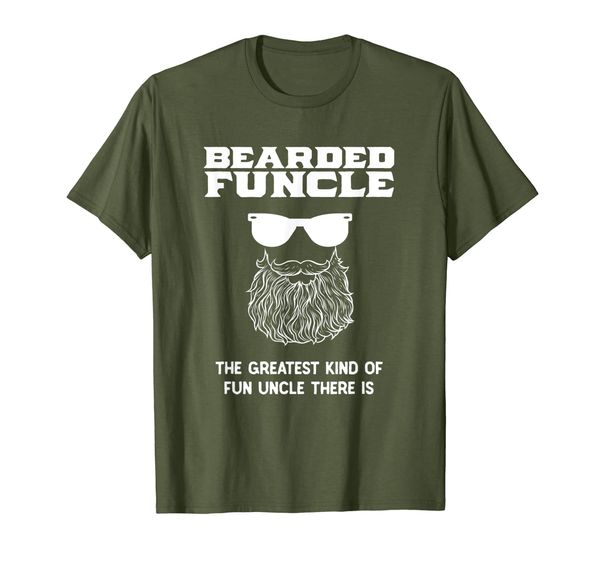 

Funny Bearded Funcle Clothing for Men, Cool Uncle Gifts T-Shirt, Mainly pictures