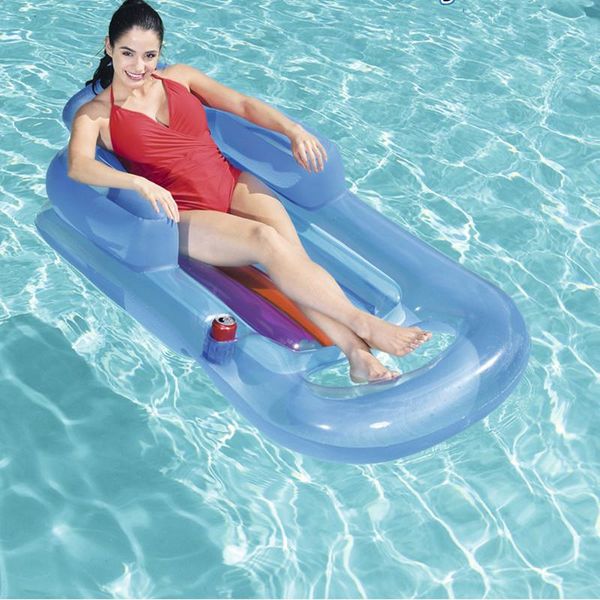 

inflatable floats & tubes 2021 floating row beachswimming air mattress pool lounge sleeping bed for water sports party