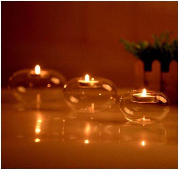 

new fashion candle holder crystal clear globe glass home office party wedding exquisite decor create romantic at qylzde