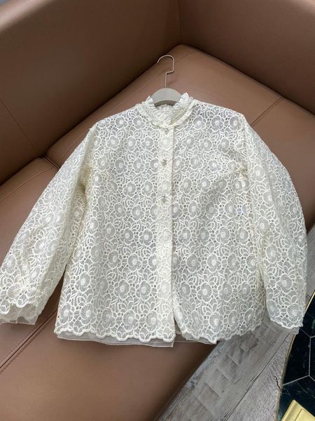 

ladies fashion long sleeve stand collar back waist elastic lace small jacket 0308 women's jackets, Black;brown