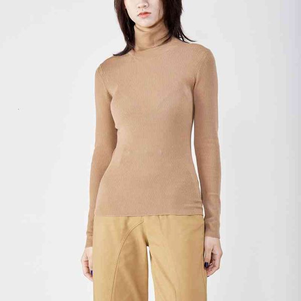 

women's sweaters half high neck sweater, plain sweater, White;black
