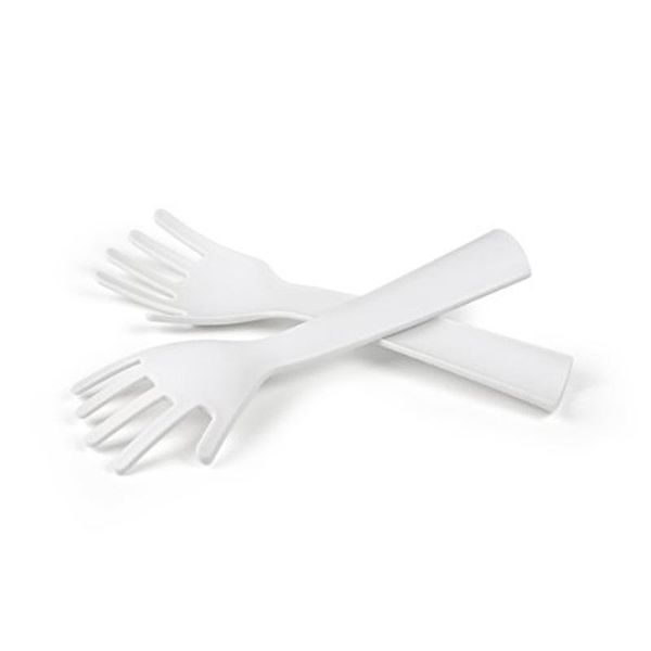 

forks creative hand shape tableware fruit fork multitool plastic cutlery salad cake dessert bento accessories