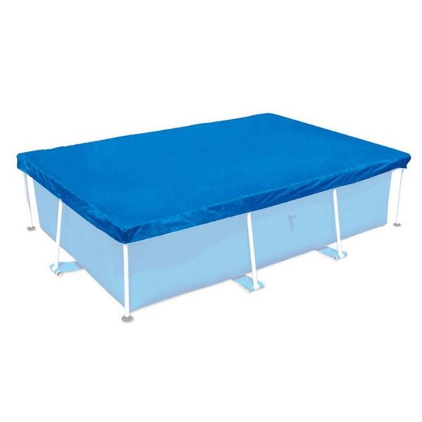 

shade swimming pool cover rainproof dust pe cloth mat frame for garden