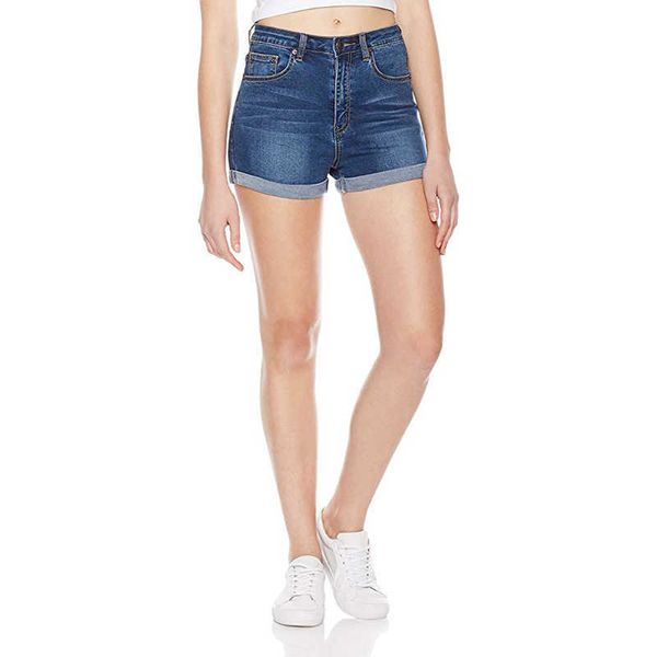 

jeans 2021 spring classic blue denim shorts