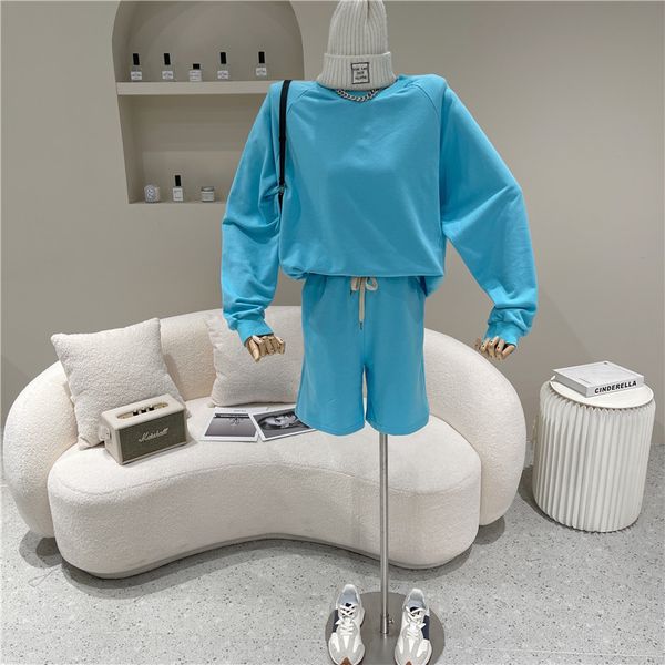 

two female garments spring summer fashion shirt + shorts mvap, White
