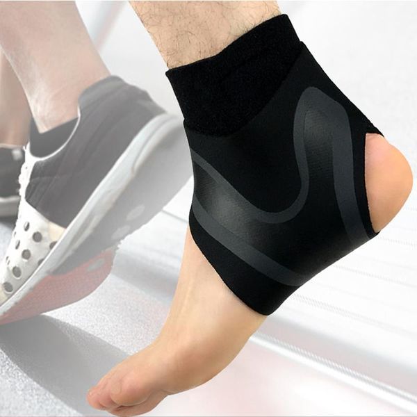 

ankle support braces weights football bandage straps leg protector fixing supporter sports orthosis protective equipment, Blue;black
