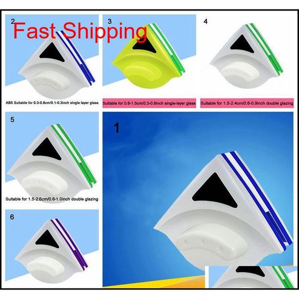 

glass cleaning brush window wiper tool double-sided magnetic portable wiper home kitchen window glass double-sided jllsdj lottery2010