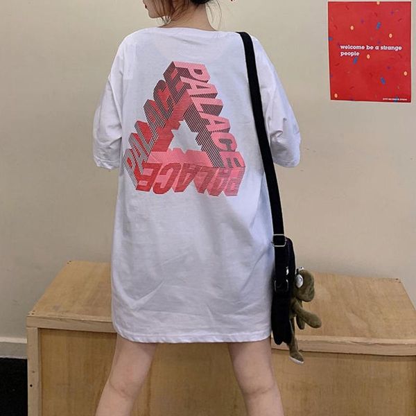 

women's t-shirt t shirts women streetwear short sleeve letters printed tshirt summer bf harajuku female oversize hip hoptees shirt, White