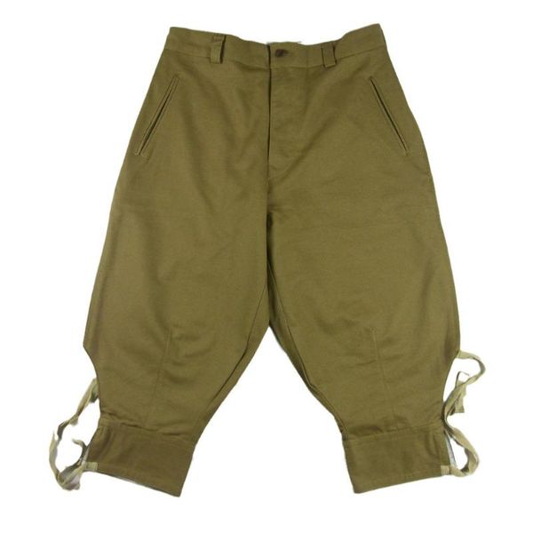

men's tracksuits wwii italian tropical troops m1940 capri pants breeches, Gray