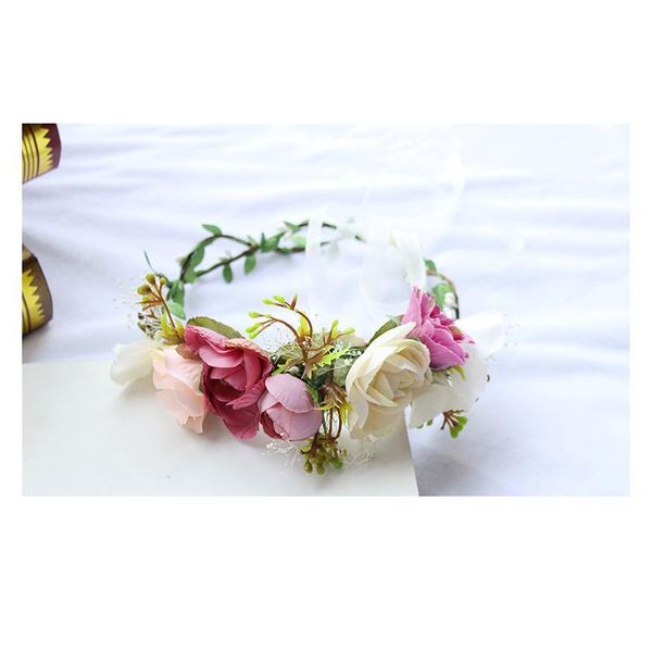 

women wedding flower crown wreath studio p jewelry floral garlands handmade flower headband hair accessories bride h qylhxp