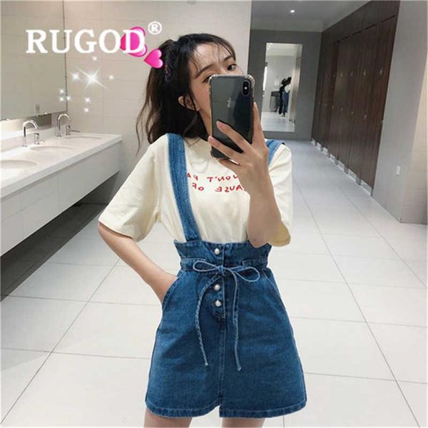 

skirts rugod high waist slim denim skirt arrival casual korean version single-breasted jupe femme, Black