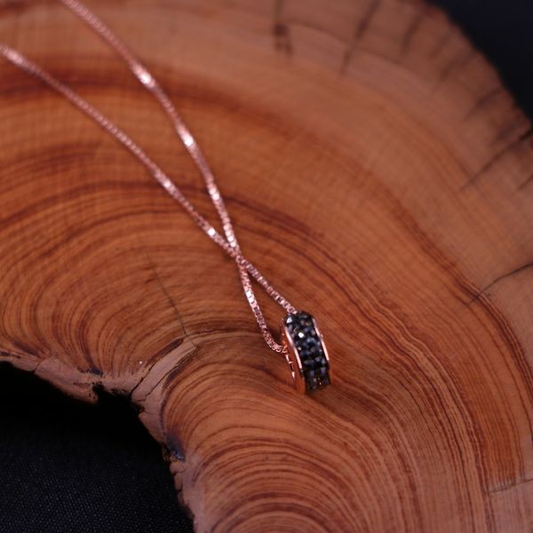 

round diamond necklace, Silver