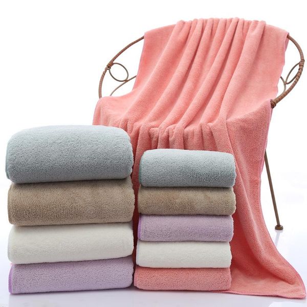 

towel coral velvet set 1 beach and face 140*70cm+35*75cm bath towels for adults square quick-dry