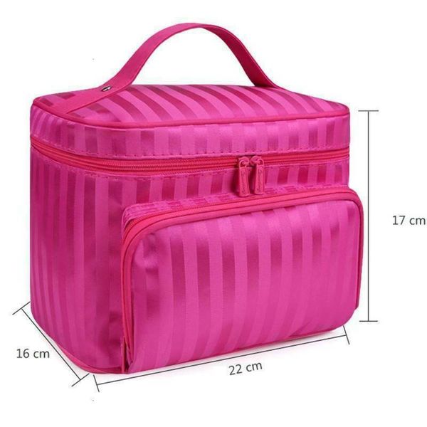 

Designer cosmetic bagCosmetic Bags Cases Large Beauty Makeup Nail Tech Box Jewellery Vanity Storage Bag Uk Stock