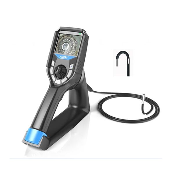 

cameras 360 degree rotary endoscope 3.9mm car carbon deposit cleaning flexible inspection camera video industrial borescope with screen