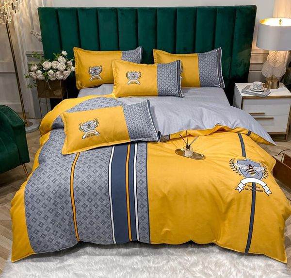 

2021 yellow  size bedding sets bohemia fashion  bed sheet comforter cover boho bedding