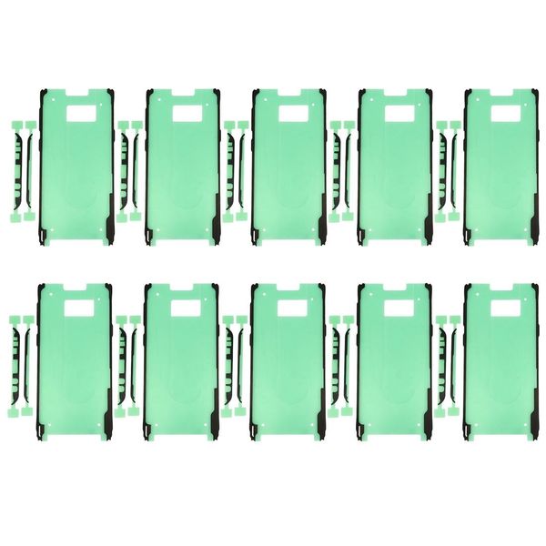 

10 pcs for galaxy s8 front housing adhesive middle frame bezel adhesive
