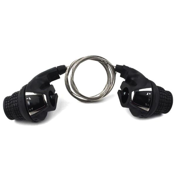 

bike derailleurs bicycle twist grip shifters speed right 6/7s left 3s hand lever gear derailleur mountain replacement accessories