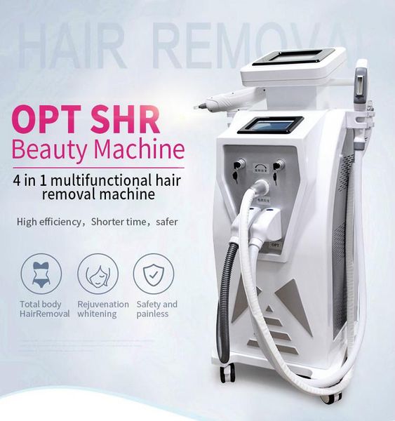 

nd yag laser hair removal machine shr opt ipl elight tattoo removal black face doll carbon peeling double screen