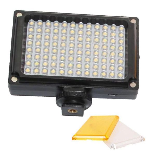 

96 led video light portable selfie fill light spotlight with hoe for smartphone cellphone camera