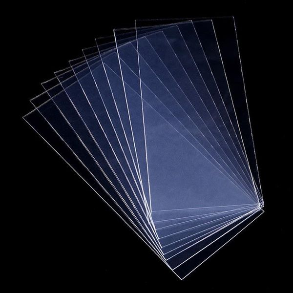 

hanging baskets 100 pcs/set paper money stamps sleeves holders transparent world banknotes collection protect storage bags-