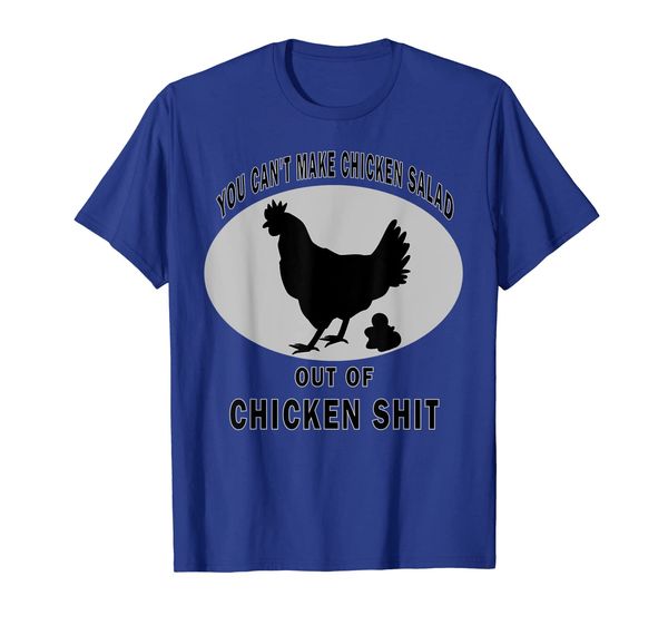 

farmer chicken shit funny humor pooping shirt, White;black